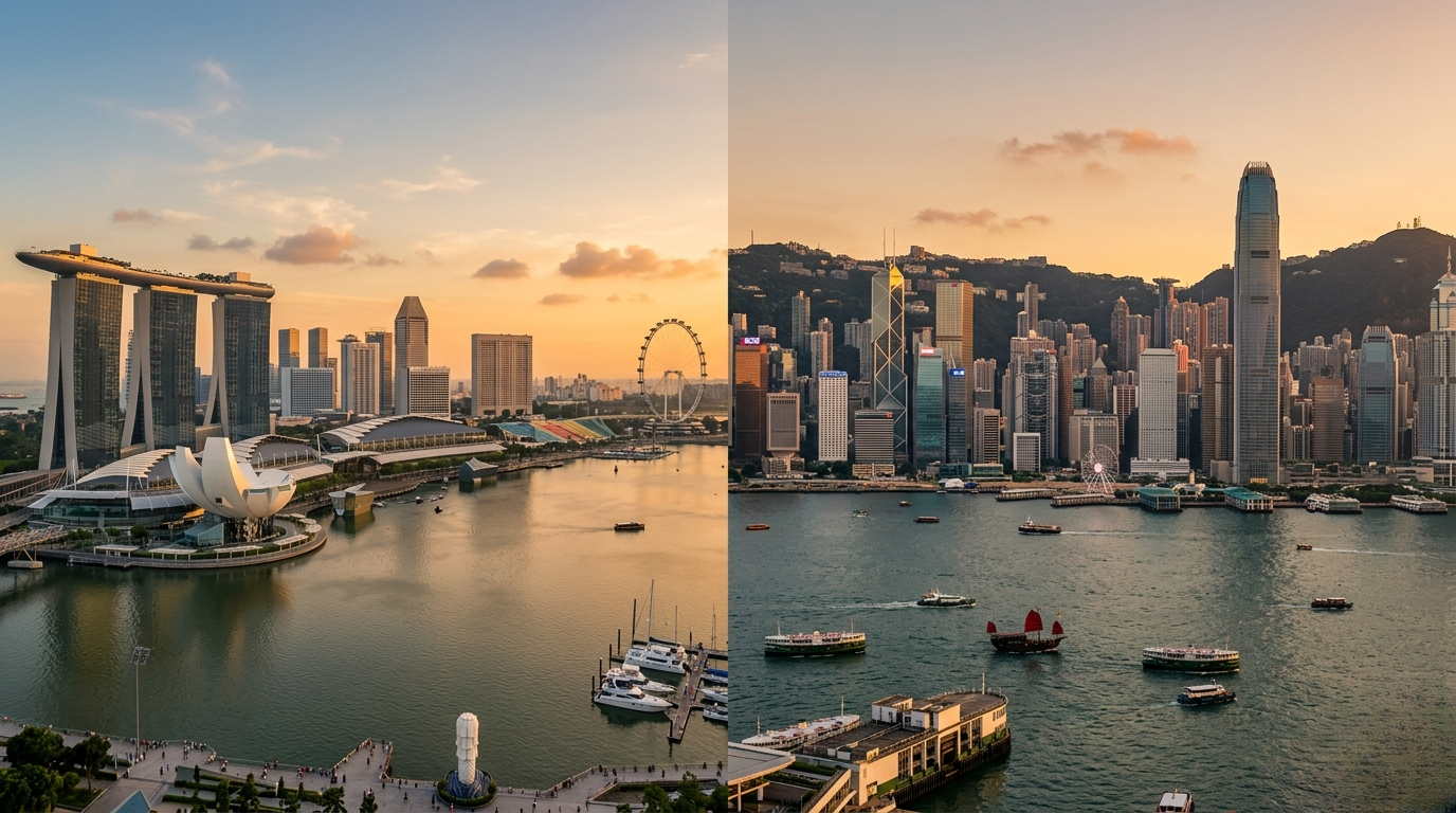 Singapore vs Hong Kong for Company Incorporation: Tax, Banking, and IP Protection Head-to-Head